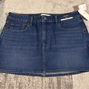 Abercrombie & Fitch Denim Mini Skirt